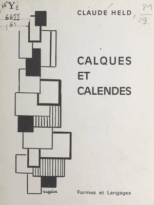 cover image of Calques et calendes